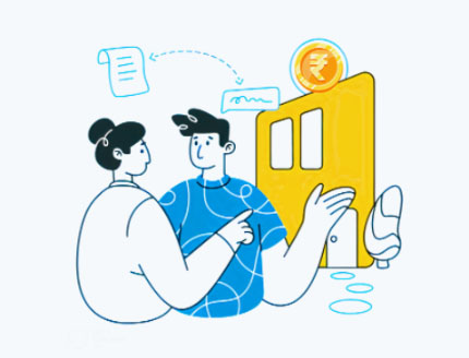 Illustration of tracking a loan